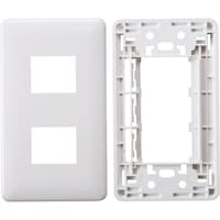 サンワサプライ SANWA JIS対応フェイスプレート(2ポート用) LAFPJ2K 1個