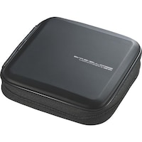 サンワサプライ SANWA ブルーレイディスク対応セミハードケース(24枚収納・ブラック) FCDWLBD24BK 1個