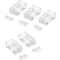 サンワサプライ SANWA RJ45コネクタ(単線用) ADTRJ4550SN 1S(50個)