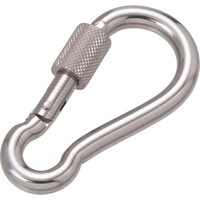 水本 水本 ステンレス 環付スナップフック NB型 線径5mm 長さ53mm