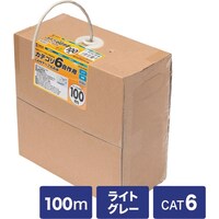 サンワサプライ SANWA カテゴリ6UTP単線ケーブルのみ KBT6LCB100N 1本