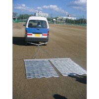 山崎産業 コンドル グランド整地用 ランニングマット 3連 F763 1枚