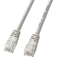 サンワサプライ SANWA エンハンスドカテゴリ5より線クロスLANケーブル ライトグレー 2m KBT5Y02CN 1本