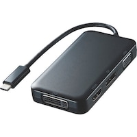 サンワサプライ SANWA USBTypeCHDMI/VGA/DVI/DisplayPort変換アダプタ ADALCHVDVDP 1個