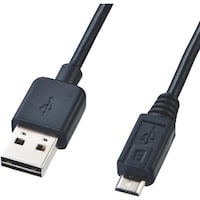 サンワサプライ SANWA 両面挿せるマイクロUSBケーブル(MicroB) KURMCB02 1本