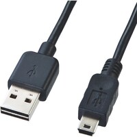 サンワサプライ SANWA 両面挿せるミニUSBケーブル(ミニB) KURMB52 1本