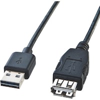 サンワサプライ SANWA 両面挿せるUSB延長ケーブル(AAメス) KUREN1 1本