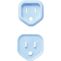 サンワサプライ SANWA プラグ安全カバー TAPPSC3NBL 1S(4個)