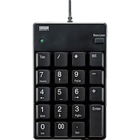 サンワサプライ SANWA USB2.0ハブ付テンキー NT17UH2BKN 1個