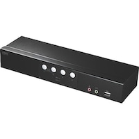 サンワサプライ SANWA HDMI対応パソコン自動切替器(4:1) SWKVM4HHC 1個