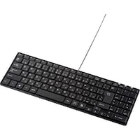 サンワサプライ SANWA USBスリムキーボード SKBSL17BKN 1個