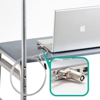 サンワサプライ SANWA 超小型シリンダセキュリティ(eセキュリティ) SLE25S 1個