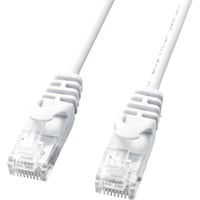 サンワサプライ SANWA カテゴリ6極細LANケーブル LASL605W 1本