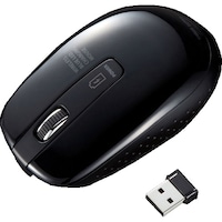 サンワサプライ SANWA 充電式ワイヤレスブルーLEDマウス MAWBL118BK 1個