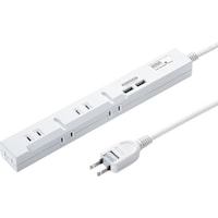 サンワサプライ SANWA スリムタップUSB充電機能付き TAPSLIM5U1 1個