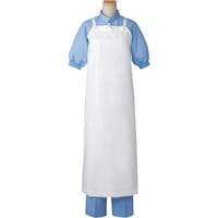 サーウ゛ォ サンペックス 胸当前掛 ホワイト G5104 1枚