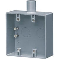 未来工業 未来 露出スイッチボックス(グレー)