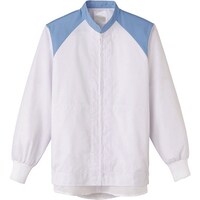 サーウ゛ォ サンペックス 長袖ジャンバー 白Xサックス FA2712SS 1着
