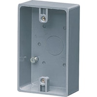未来工業 未来 露出スイッチボックス(グレー)