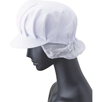 サーウ゛ォ サンペックス キャスケット メッシュケープ付き 衛生帽子 ホワイト F G5021 1枚