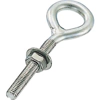 水本 水本 ステンレス ロングアイボルト(ブネジ) 捻長87mm 使用荷重2.16kN