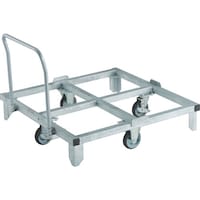 トラスコ中山 TRUSCO パレット台車 1100X1100用 ハンドル付 PRC1111H 1台
