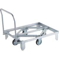 トラスコ中山 TRUSCO ネットパレット台車 0810用 ハンドル付 RBPC0810H 1台