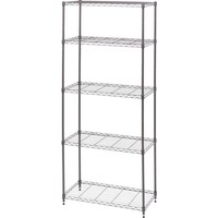 アイリスオーヤマ IRIS 573637 カラーメタルラック ハイタイプ CMM75185BWN 1台