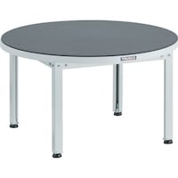 トラスコ中山 TRUSCO LC型大型回転台 Φ860XH500 ゴムマット張り 脚付 LC9080GK5 1台