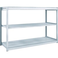 トラスコ中山 TRUSCO TUG型軽量棚100kg単体 1840X624XH1200 3段 TUG10046L3 1台