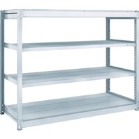 トラスコ中山 TRUSCO TUG型軽量ボルトレス棚 100kg 単体型 1540×624×H1200 4段 TUG10045L4 1台