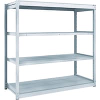 トラスコ中山 TRUSCO TUG型軽量棚100kg単体 1540X624XH1500 4段 TUG10055L4 1台