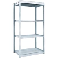 トラスコ中山 TRUSCO TUG型軽量棚100kg単体 940X624XH1800 4段 TUG10063L4 1台