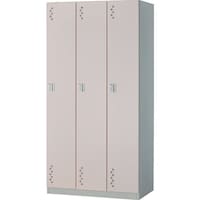 トラスコ中山 TRUSCO 女性用3人用ロッカー ペールピンク LWL3P 1台