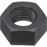 日本ケミカルスクリュ ケミカルスクリュー 六角ナット (1種・ガラス繊維強化ポリアミド RENY黒) M5 (1000本入) RENYBKNTM5 1袋(1000個)