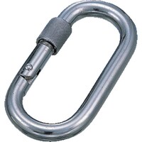 水本 水本 リングキャッチ ステンレス カラビナジュニア 使用荷重2.11kN 奥行10×長さ80×幅30mm