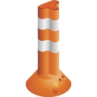 グリーンクロス グリーンクロス ポストフレックス スタンダードタイプ PF400 オレンジ 6300003946 1本