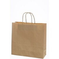 シモジマ HEIKO 手提げ紙袋 25チャームバッグ 3才 未晒無地 50枚入り