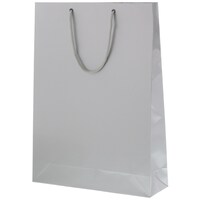 シモジマ HEIKO 手提げ紙袋 ブライトバッグ G2 銀 10枚入り 006138004 1袋(10枚)