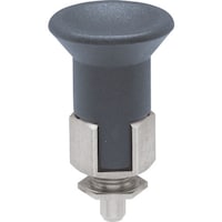 イマオ kipp インデックスプランジャー(薄板タイプ、ノーズロック型) TWDXN106ALSUS 1個