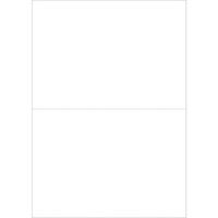 ヒサゴ HISAGO マルチプリンタ帳票 B 5 白紙 2面 BP2052Z 1箱(1200枚)