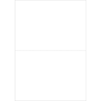 ヒサゴ HISAGO マルチプリンタ帳票 A5 白紙 2面