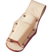 コヅチ コヅチ ヌメ皮ペンチ差し 2段二重縫い銅リベット型押