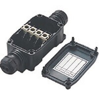 オーム電機 オーム電機 防水中継ボックス耐油ベージュ