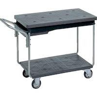 三甲 サンコー 品出し用カート 803602 サンカットテーブル(水平持手)ブラウン SK803602BR 1個