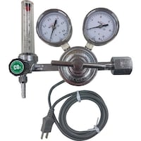 千代田精機 千代田 電熱ヒーター付圧力調整器(炭酸ガス用)EH2N EH2N 1台