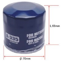 ワールドツール アストロプロダクツ オイルフィルター A‐335 2009000003354 1個