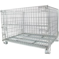 サンキン サンキン メッシュパレット 段積みブラケットタイプ 1200X1000X900 BK4 1台