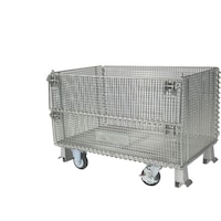 サンキン サンキン メッシュパレット コイルタイプキャスター付 800×500×540 SC14S 1台