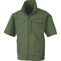 ビッグボーンシ bigborn 空調風神服 半袖ジャケットディープグリーン7Lサイズ BK6078S477L 1着